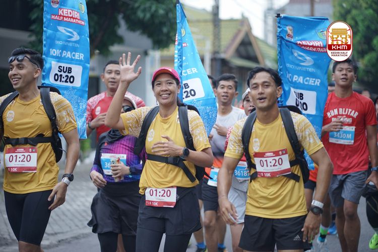 Race photo from Kediri Half Marathon 2025