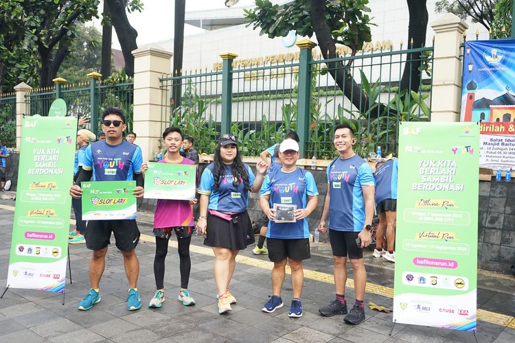 Race photo from Road to BAF Lions Run 2024