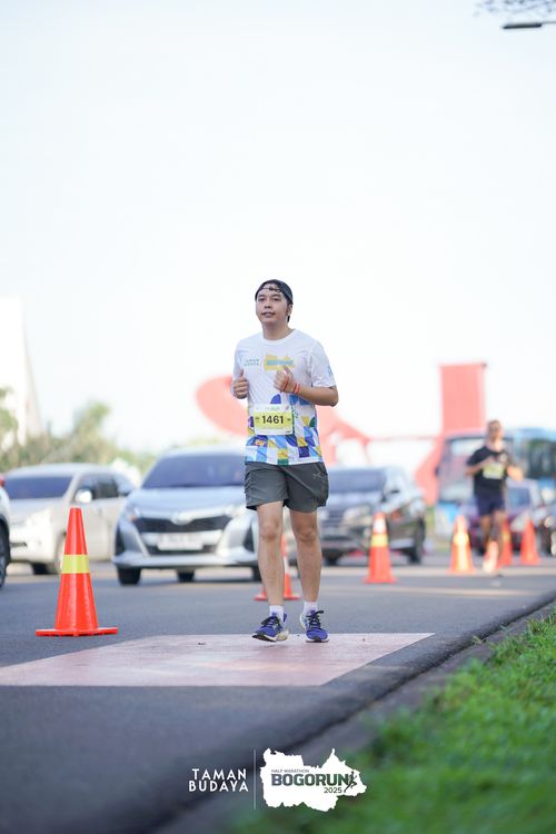 Race photo from Taman Budaya x BOGORUN 2025