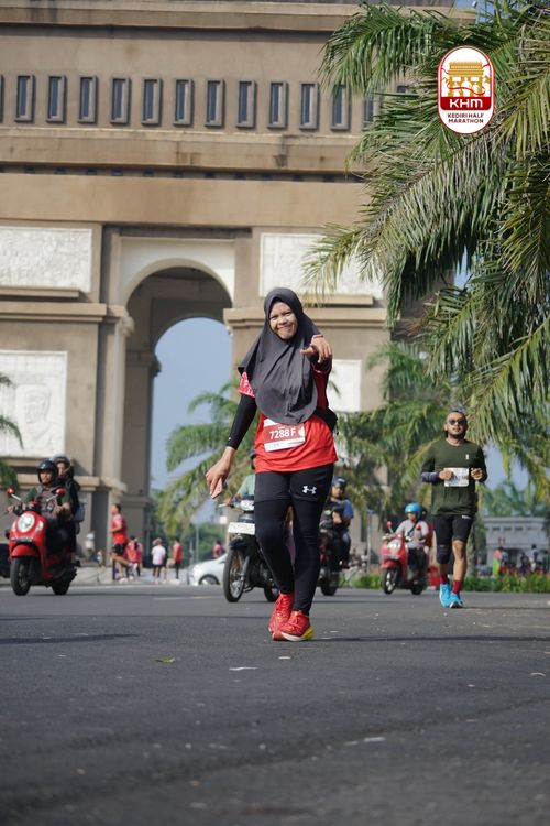 Race photo from Kediri Half Marathon 2025