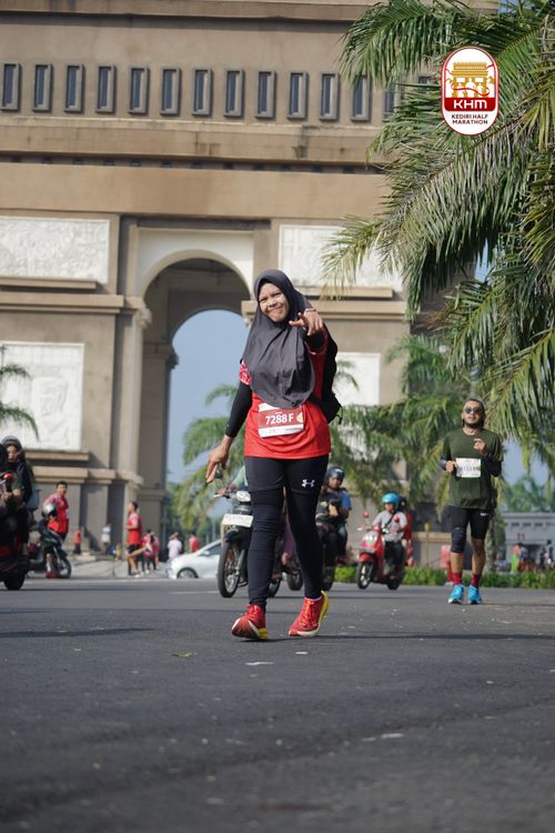 Race photo from Kediri Half Marathon 2025
