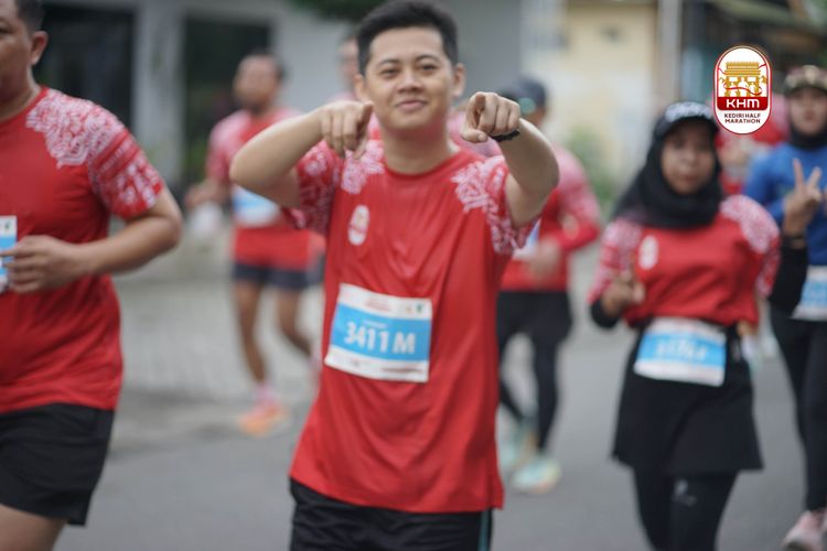 Race photo from Kediri Half Marathon 2025