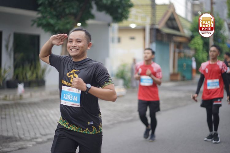 Race photo from Kediri Half Marathon 2025