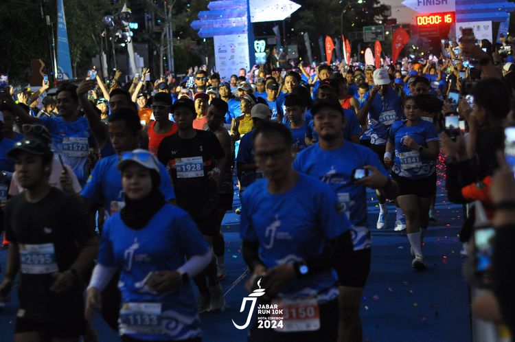 Race photo from Jabar Run 10K 2024
