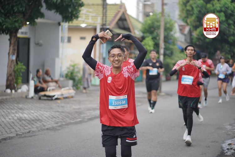 Race photo from Kediri Half Marathon 2025