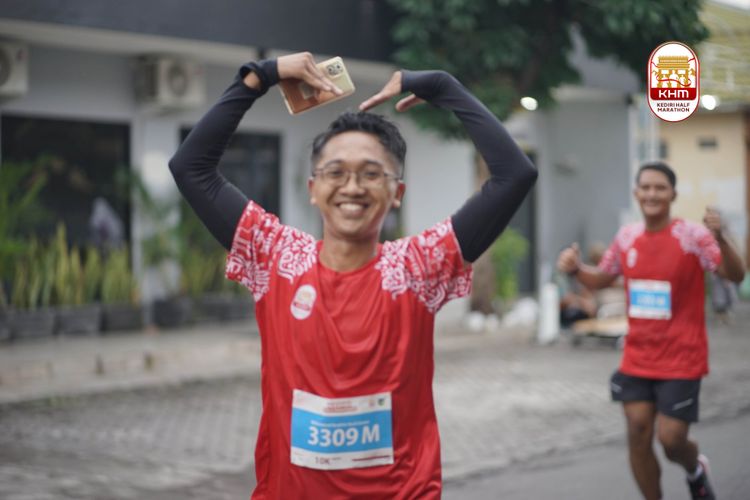 Race photo from Kediri Half Marathon 2025