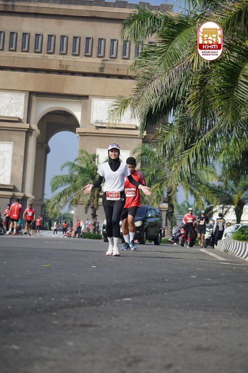 Race photo from Kediri Half Marathon 2025