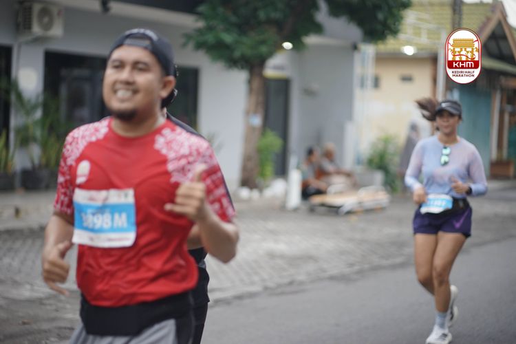 Race photo from Kediri Half Marathon 2025