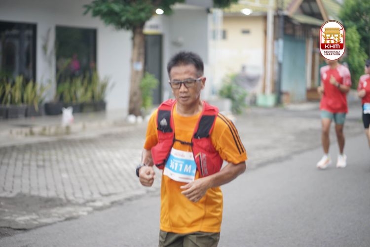 Race photo from Kediri Half Marathon 2025