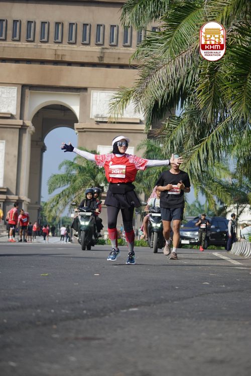 Race photo from Kediri Half Marathon 2025