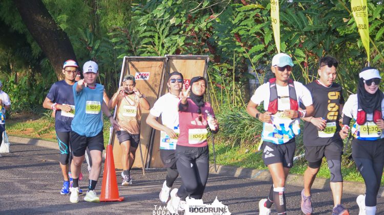 Race photo from Taman Budaya x BOGORUN 2025