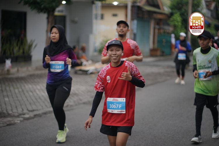 Race photo from Kediri Half Marathon 2025