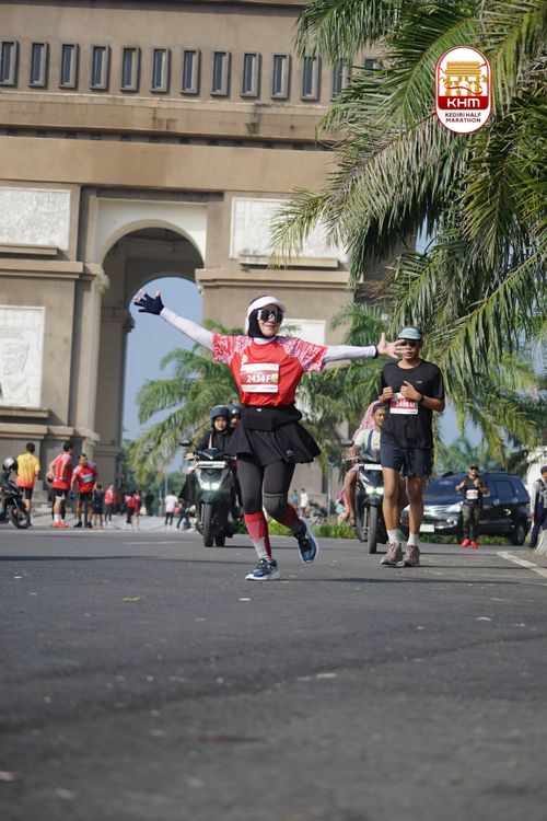Race photo from Kediri Half Marathon 2025