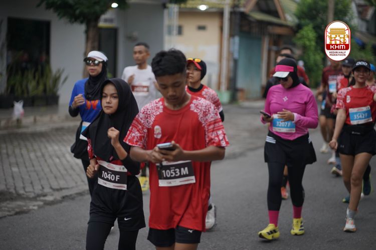 Race photo from Kediri Half Marathon 2025