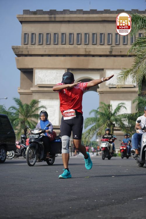 Race photo from Kediri Half Marathon 2025