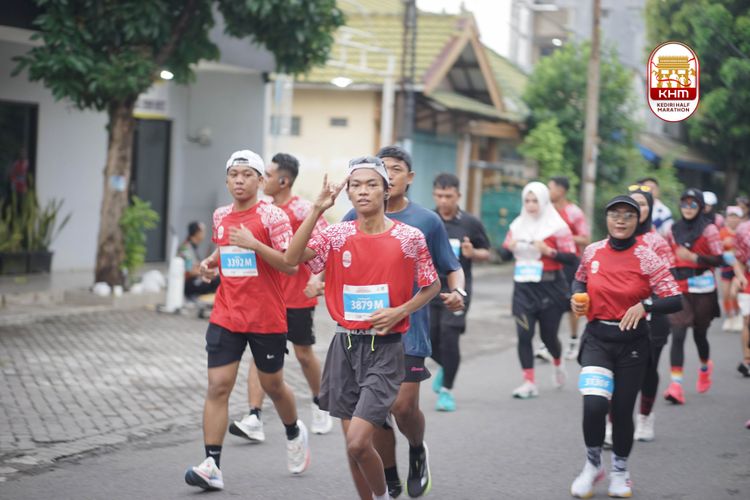 Race photo from Kediri Half Marathon 2025