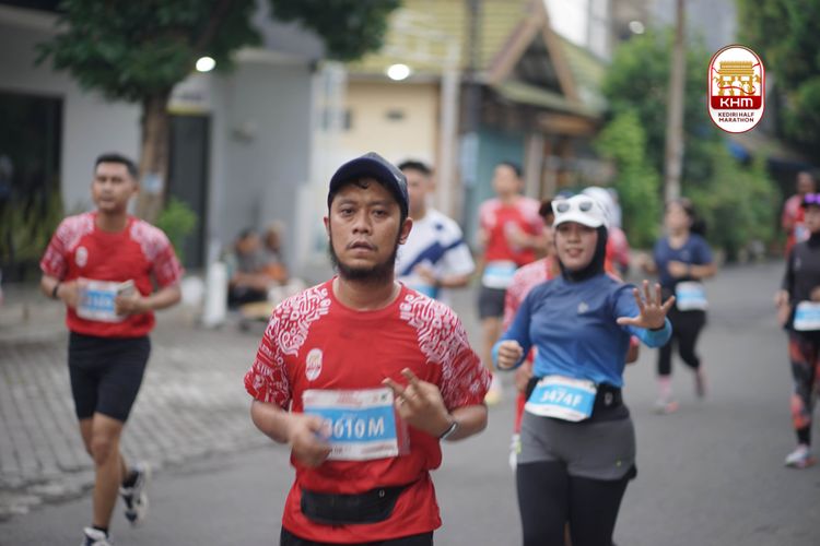 Race photo from Kediri Half Marathon 2025