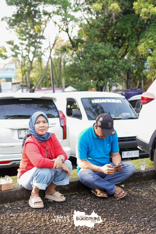 Race photo from Taman Budaya x BOGORUN 2025