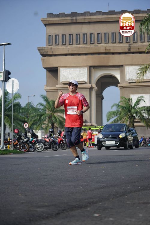 Race photo from Kediri Half Marathon 2025