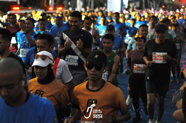 Race photo from Jabar Run 10K 2024