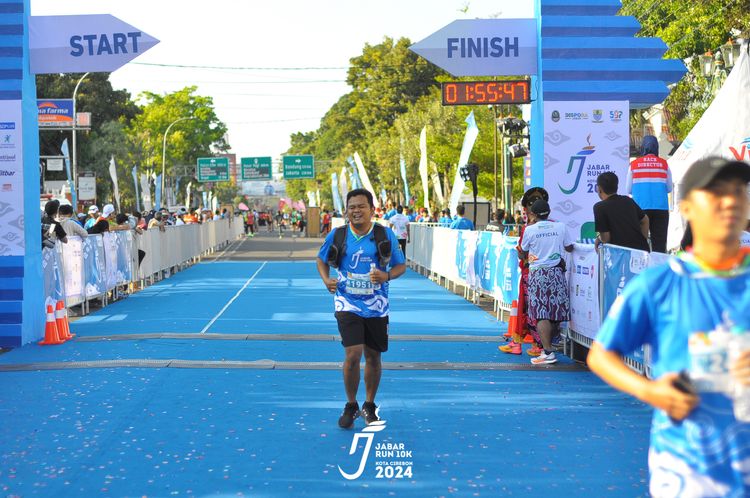 Race photo from Jabar Run 10K 2024