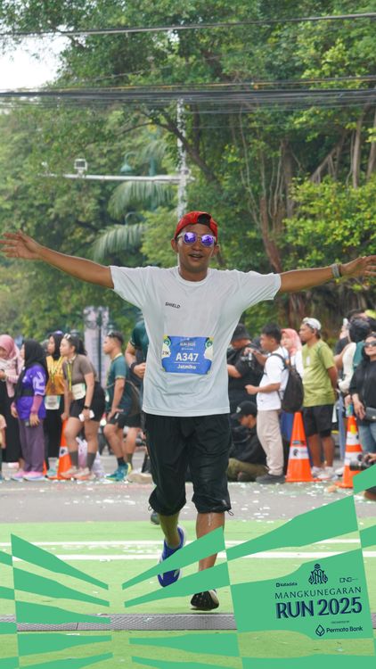 Race photo from Mangkunegaran Run 2025