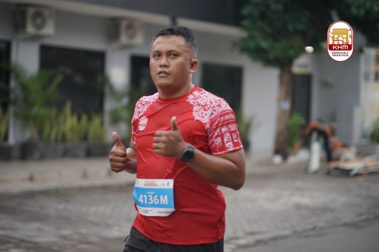 Race photo from Kediri Half Marathon 2025