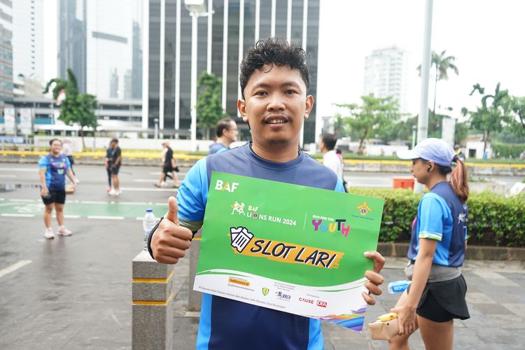 Race photo from Road to BAF Lions Run 2024