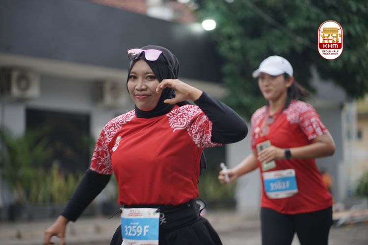 Race photo from Kediri Half Marathon 2025