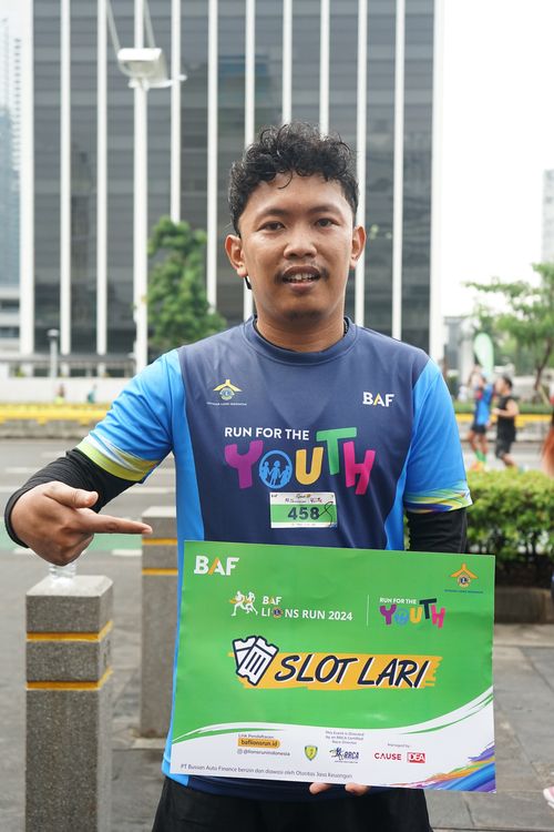 Race photo from Road to BAF Lions Run 2024
