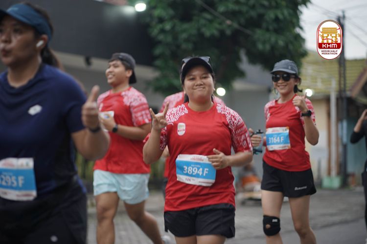 Race photo from Kediri Half Marathon 2025