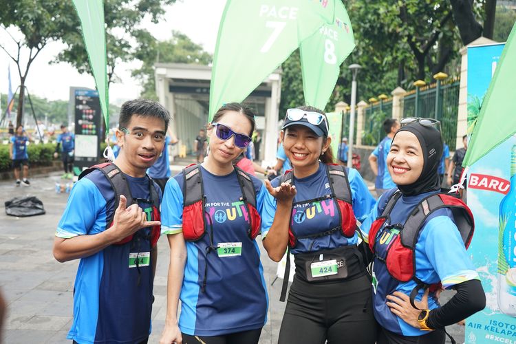 Race photo from Road to BAF Lions Run 2024
