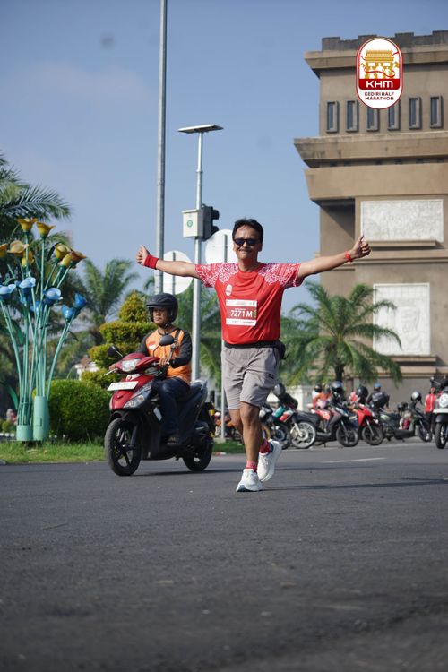 Race photo from Kediri Half Marathon 2025
