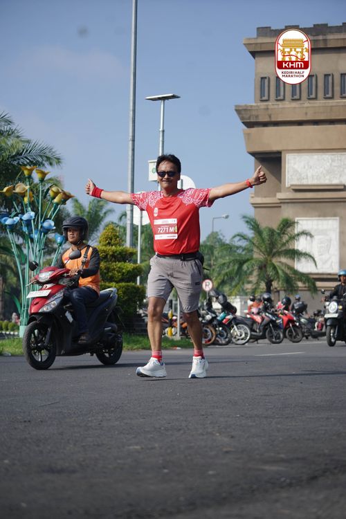 Race photo from Kediri Half Marathon 2025