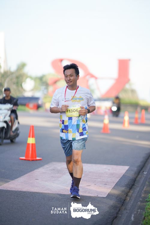 Race photo from Taman Budaya x BOGORUN 2025