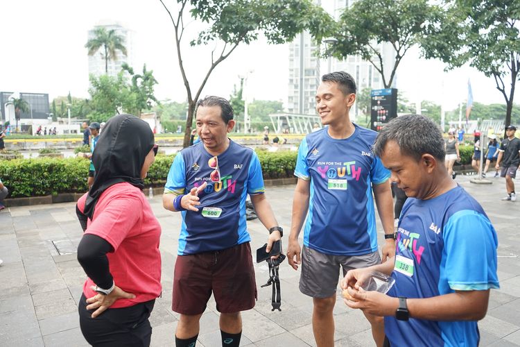 Race photo from Road to BAF Lions Run 2024