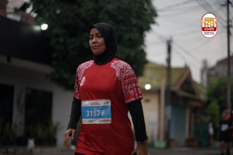Race photo from Kediri Half Marathon 2025