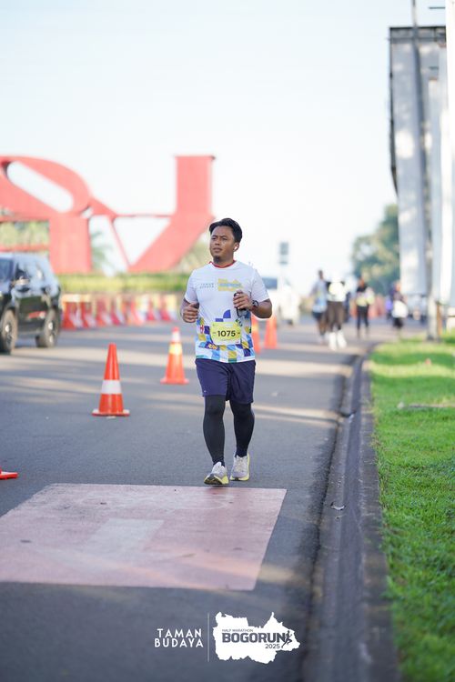 Race photo from Taman Budaya x BOGORUN 2025