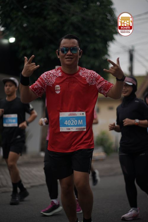 Race photo from Kediri Half Marathon 2025