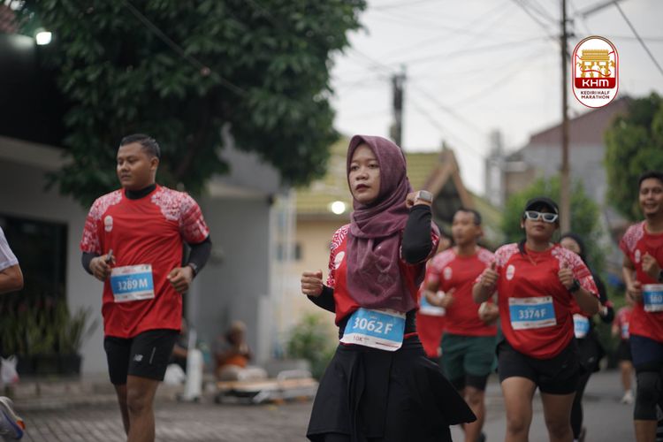 Race photo from Kediri Half Marathon 2025