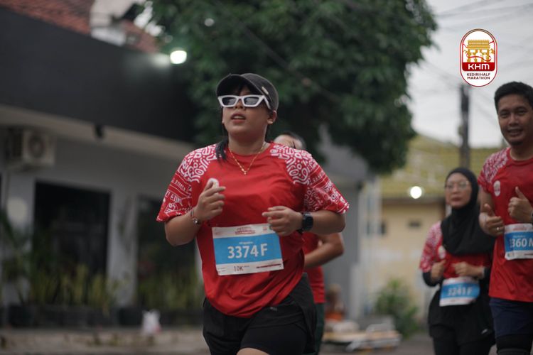 Race photo from Kediri Half Marathon 2025