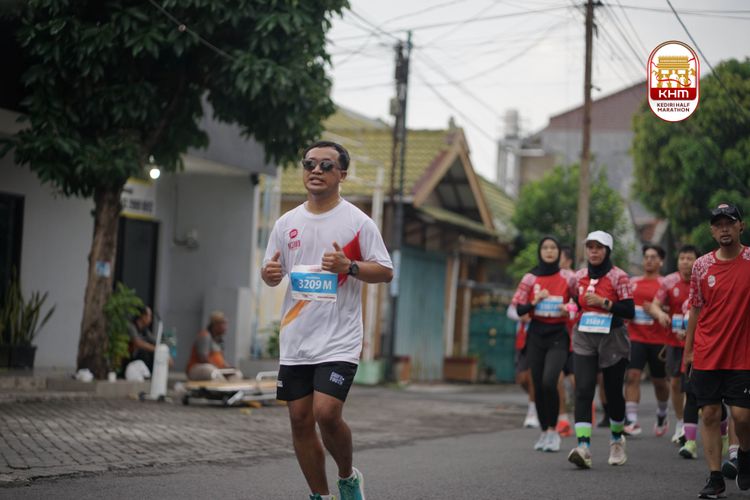 Race photo from Kediri Half Marathon 2025