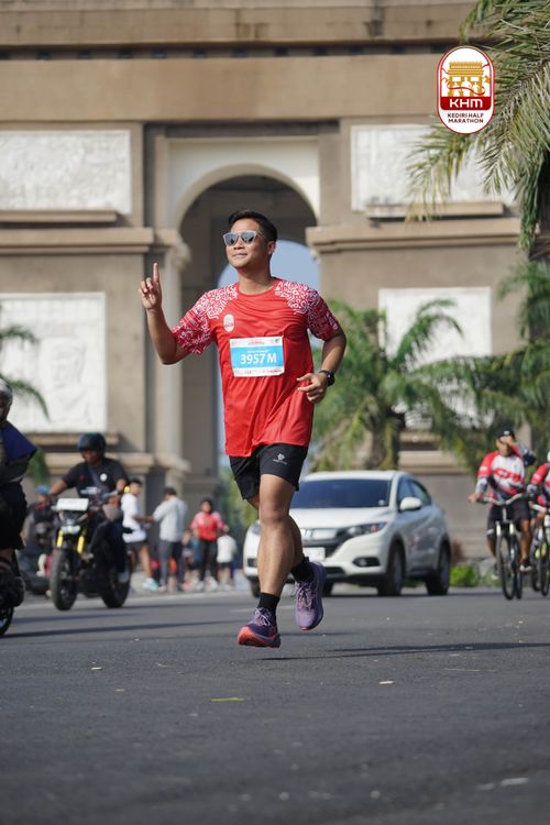 Race photo from Kediri Half Marathon 2025