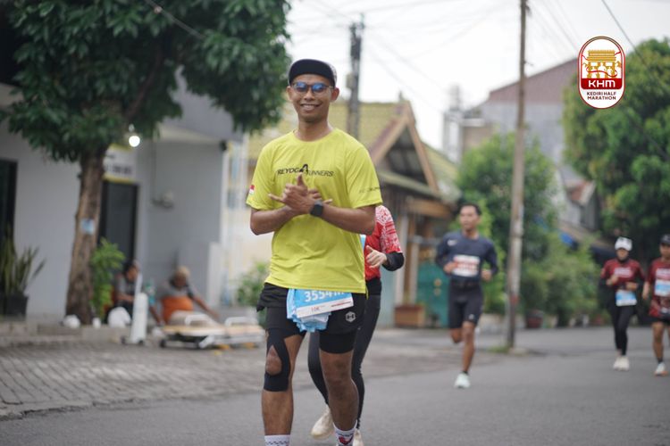 Race photo from Kediri Half Marathon 2025