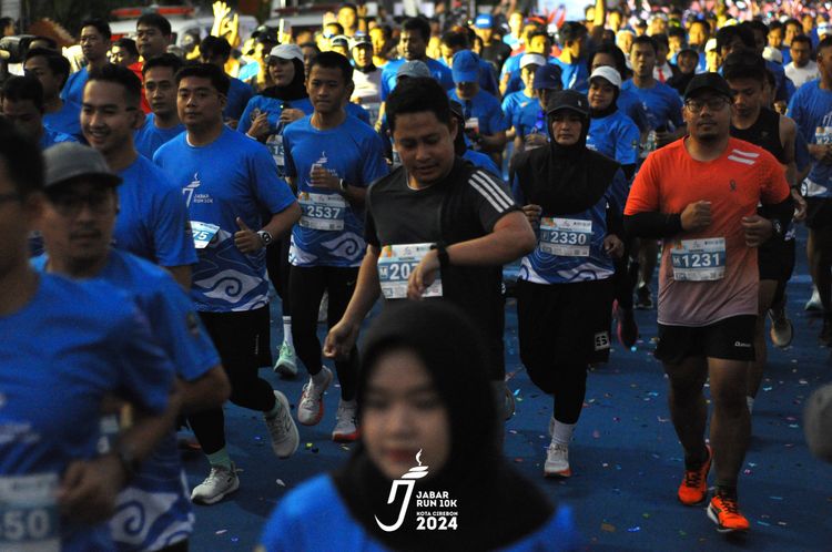 Race photo from Jabar Run 10K 2024