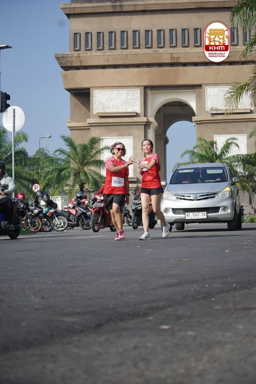 Race photo from Kediri Half Marathon 2025