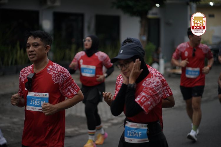 Race photo from Kediri Half Marathon 2025