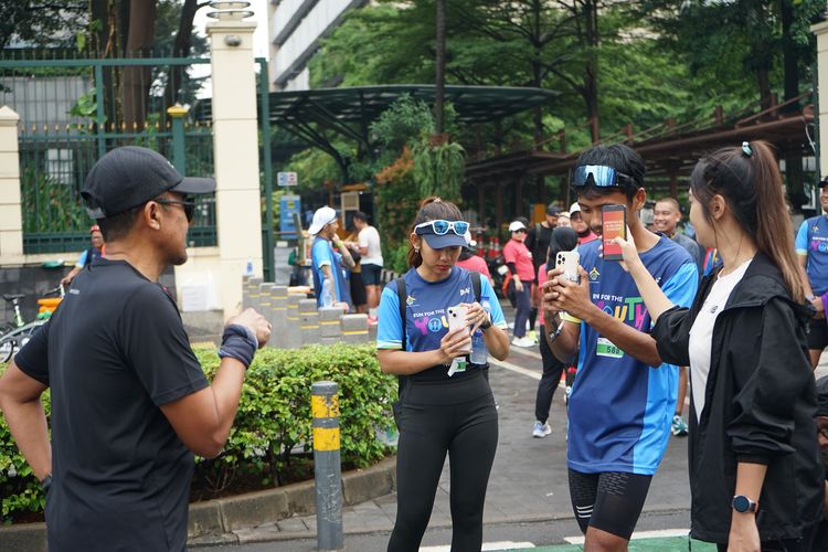 Race photo from Road to BAF Lions Run 2024