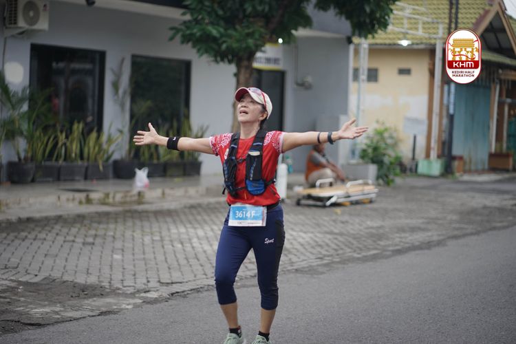 Race photo from Kediri Half Marathon 2025