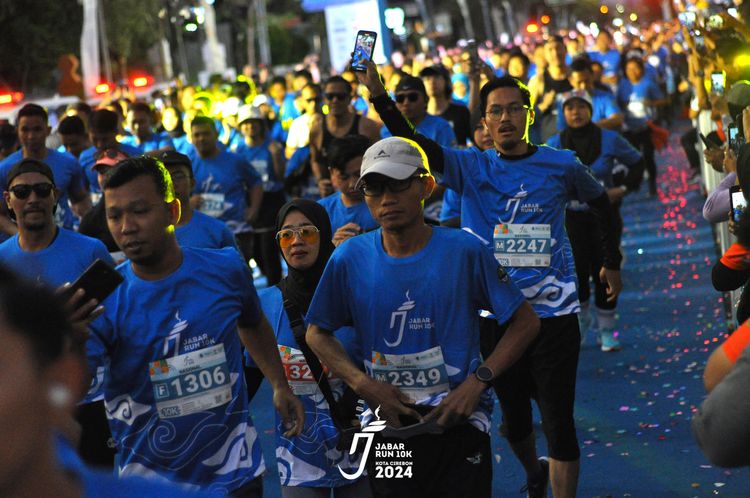 Race photo from Jabar Run 10K 2024